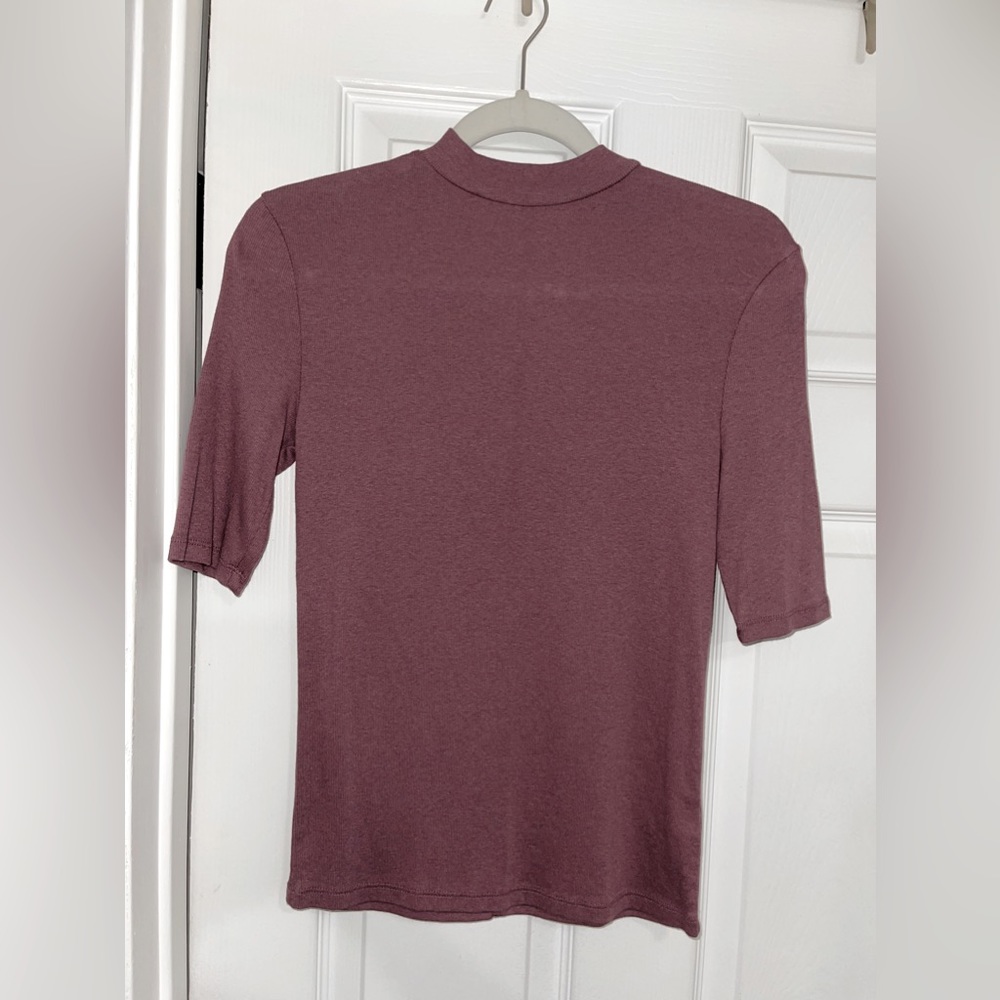 Target Brand Mauve Mock Turtleneck Shirt S